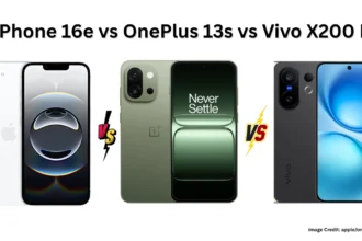 iPhone 16e vs OnePlus 13s vs Vivo X200 FE Comparison