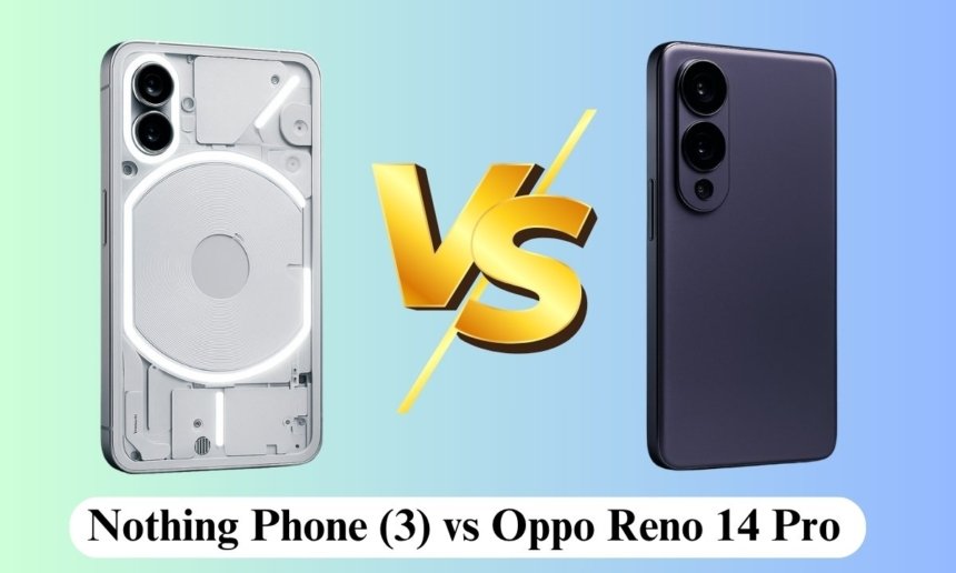 Nothing Phone (3) vs Oppo Reno 14 Pro