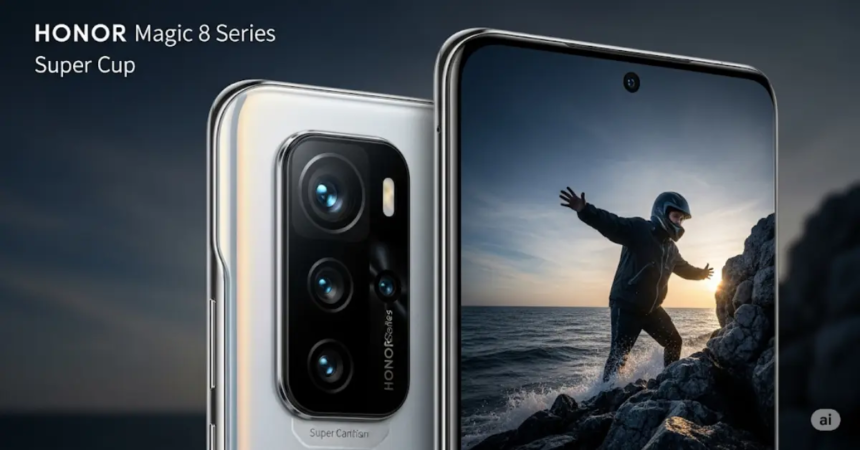 Honor Magic 8 Pro के संभावित डिज़ाइन के साथ 200MP कैमरा और बड़ी बैटरी की जानकारी