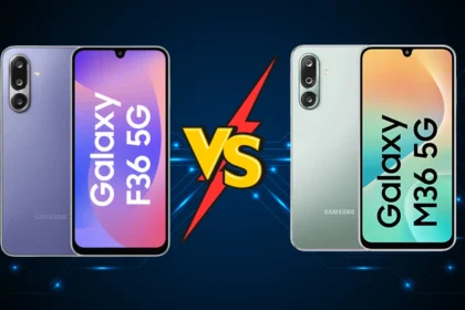Samsung Galaxy F36 5G vs M36 5G