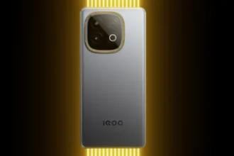 iQOO Z10 Turbo+ का रियर डिज़ाइन और डुअल कैमरा मॉड्यूल | लॉन्च से पहले पहली झलक