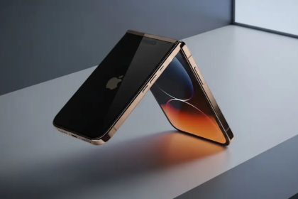 Apple iPhone Fold 2026 का लीक डिज़ाइन, प्रीमियम फोल्डेबल लुक में गोल्डन फिनिश के साथ
