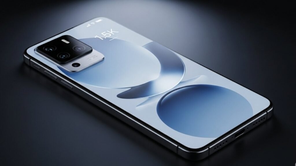 OnePlus 15 leak-based concept image with rectangular camera island and premium design